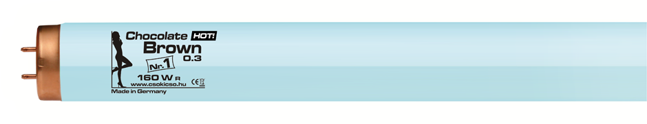 Chocolate Brown szoláriumcső, az igazi Csokicső